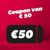 Coupon van € 50