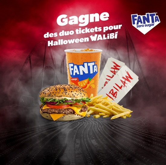 Un Maxi Menu avec deux tickets pour Halloween Walibi