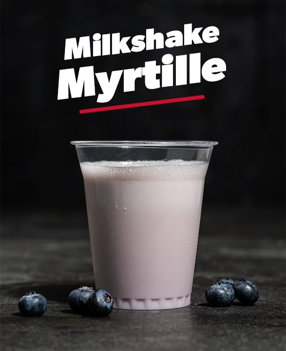 Milkshake Myrtille