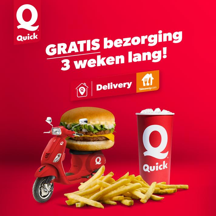 Gratis levering via Takeaway.com